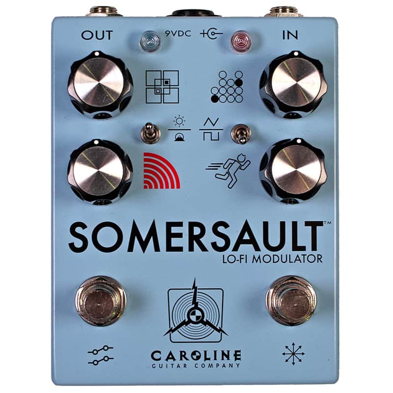 New Caroline Guitar Company Somersault Lo-Fi Modulator Guitar Effects Pedal image 1