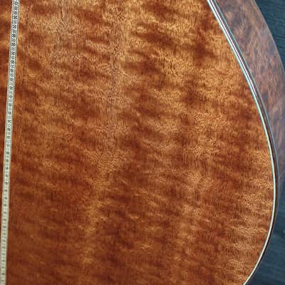 Eastman L-00SS-QS Quilted Sapele / Euro Spruce Luthier Series Guitar image 9