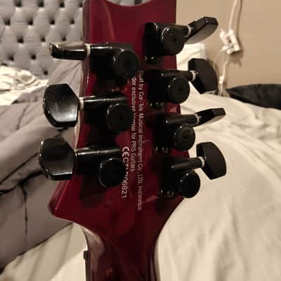 PRS SE SVN Black Cherry (with Upgrades) image 5