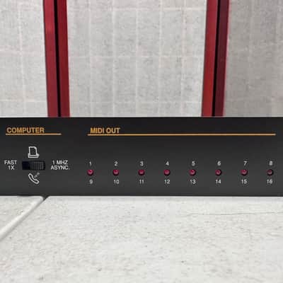 MOTU MIDI Timepiece 128 Channels 1990 - Black image 3