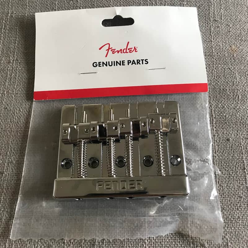 Fender High Mass Bass Bridge Chrome image 1
