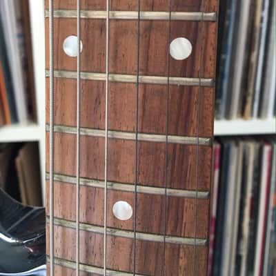 Squier Jagmaster II (2005) with hardcase. Sunburst, tortoise, alder, rosewood. image 13