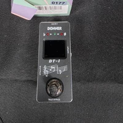 Donner DT-1 Tuner mini pedal - Black image 1