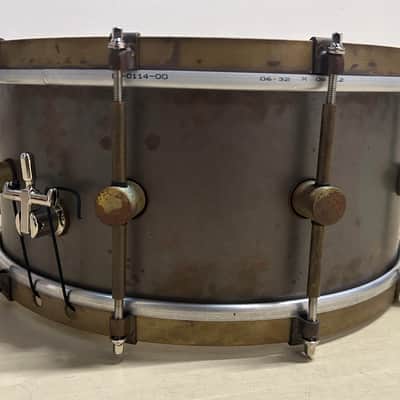 A&F Raw Brass 14" x 6.5" Snare Drum image 4