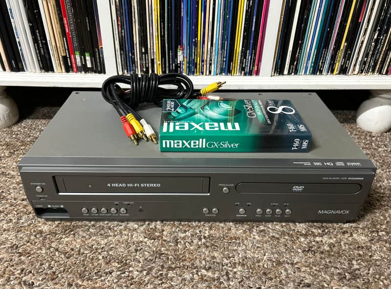 Magnavox DV225MG9 DVD/VCR Combo Player VHS Recorder No Remote TESTED ✅