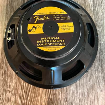 Fender 007-1298-000 12" 8 Ohm 75 Watt Guitar Speaker 2010s - Standard image 1