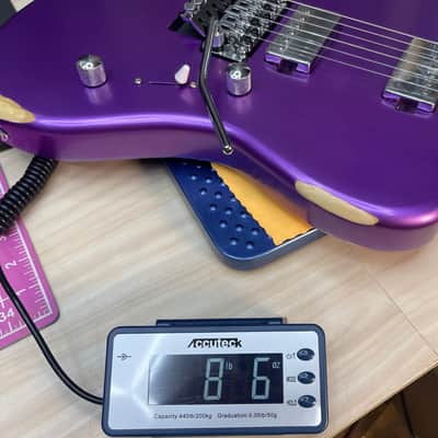 SBS Steve Brown Sound Guitars VS200 Includes Our FretWerx In USA Fret Dress and Setup! Purple Metallic image 19