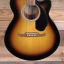Fender FA-135CE Concert Acoustic/Electric Guitar 3-Color Sunburst "Player Condition"