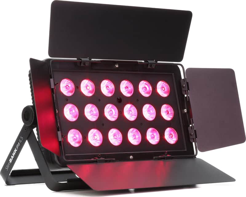Chauvet DJ SlimBANK H18 ILS RGBAW+UV LED Wash Light (3-pack) Bundle image 1