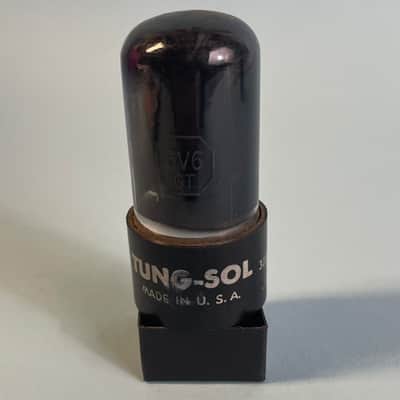 1956 Tung Sol 6V6GT (x2) Pair Vintage Power Tubes! T89 image 2