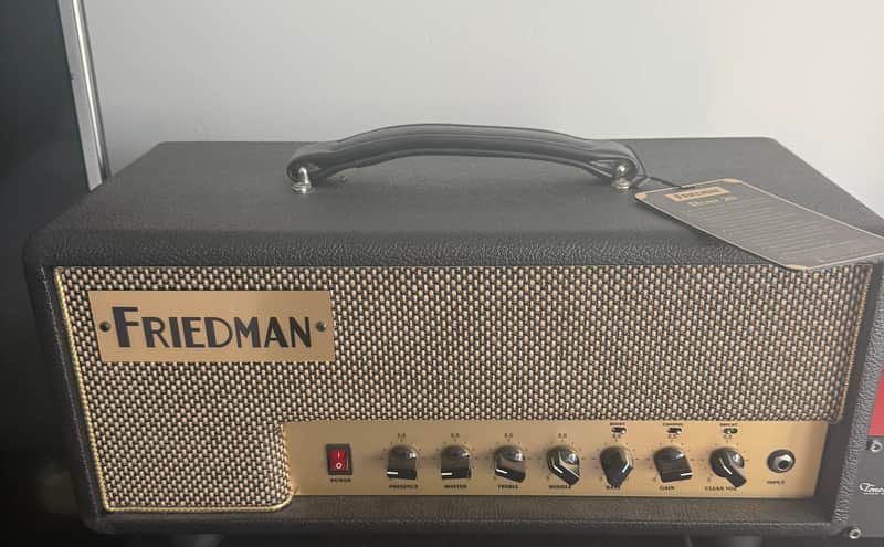 Friedman Runt 20 2-Channel 20-Watt Guitar Amp Head 2016 - Present - Black image 1