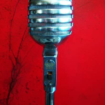 Vintage 1950's Electro-Voice 950 Cardax Crystal Microphone w cable mod LED light lamp # 1 image 3