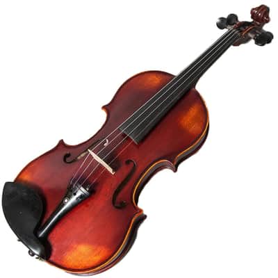 Professional Hand-made 4/4 Full Size Satin Acoustic Violin Antique image 2