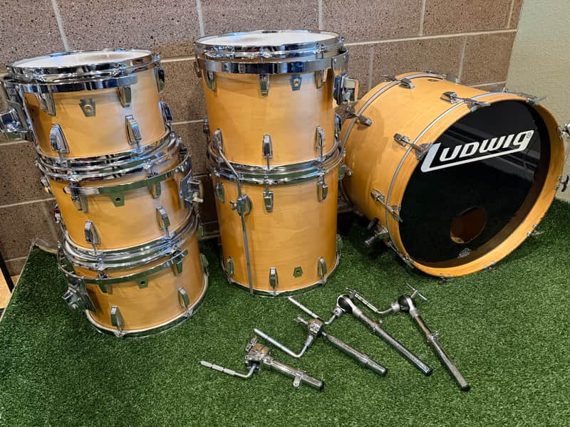 Ludwig Classic Maple Drumset 1980s Chicago Badge image 1