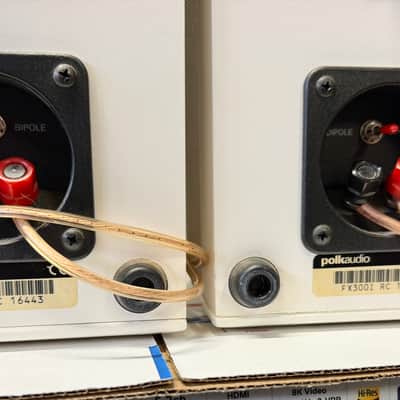 Polk Audio FX300I Dipole Bipole Speakers w/ Mounting Brackets Tested SEE VIDEO image 12