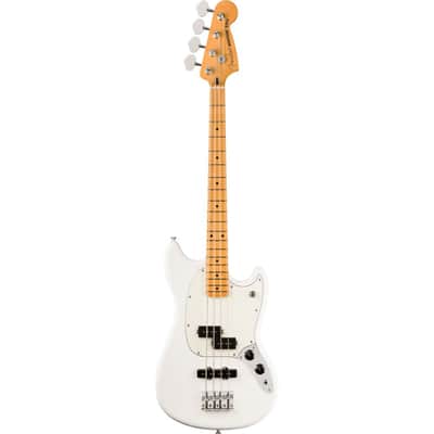 Fender Player II Mustang Bass PJ Maple - Polar White image 2