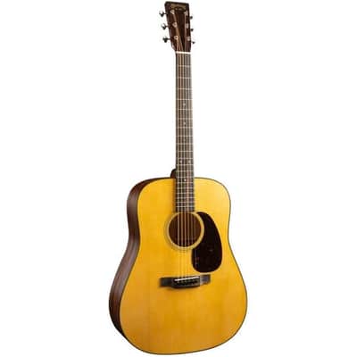 Martin D-18-SATIN D-18 Dreadnought Acoustic Guitar, Spruce Top, Mah b/s, Satin image 1