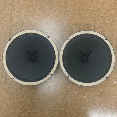 pair of 2x10 matching Watkins Dominator V front spec Elac Alnico 10” speakers - early Sixties- VOX AC10 etc image 3