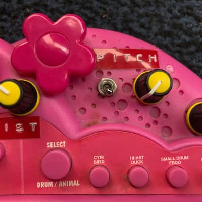 Bontempi Barbie Keyboard heavy circuit bent super RARE by Bogus Noise 2000´s Pink image 6