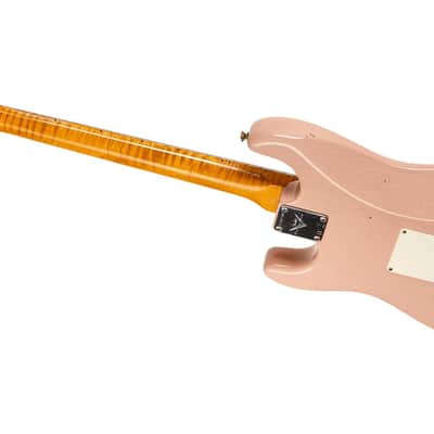 Fender Custom Shop 62 Flamethrower Stratocaster Journeyman Relic Shell Pink (Pre-Owned, 2024, EC+) #C7581784 image 13