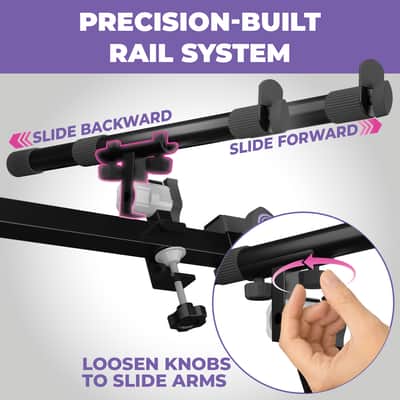 Liquid Stands 3-Tier Adjustable Keyboard and Synth Stand – Professional Stand for Keyboards, Mixers, Synths, and Laptops image 7