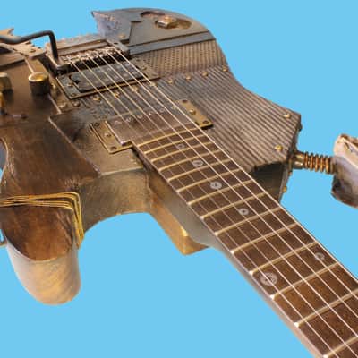 Devil & Sons Mad Axe Headless 2017 Hand Painted image 5