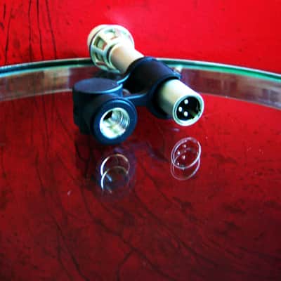 Vintage 1970's AKG D190ES / D190E dynamic cardioid microphone Low Z 280 OHMS w mic clip D1000E D330BT image 12