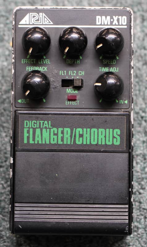 Aria DM-X10 Chorus Flanger Made In Japan Guitar Effects Pedal Working image 1