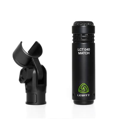 Lewitt LCT040MATCH Small Diaphragm Cardioid Condenser Microphone - Single