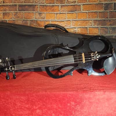 Cecilio HVPV-30 Electric Violin - Black-New Strings-Pick Up Works Great image 19
