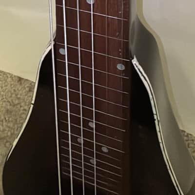 Recording King Model "D" made by Gibson 1939-1940 LAP STEEL W/ CASE PLAYER image 5