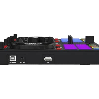 Reloop Ready | Compact 2-Deck DJ Controller for Serato | 16 RGB Pads & Scratch Bank Support image 10