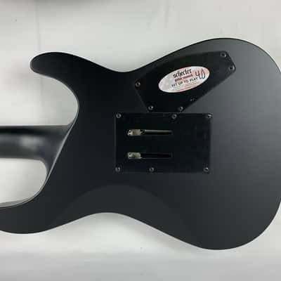 Schecter Blackjack SLS C-1 FR-P Satin Black SBK New + Free Gig Bag - Left Handed Passive Dots C1 C 1 image 16