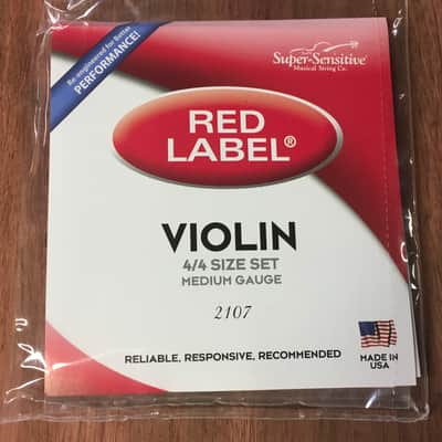 Red label Violin 4/4 Set #2107 - Crazy FAST FREE Shipping - Best Choice!!! image 1