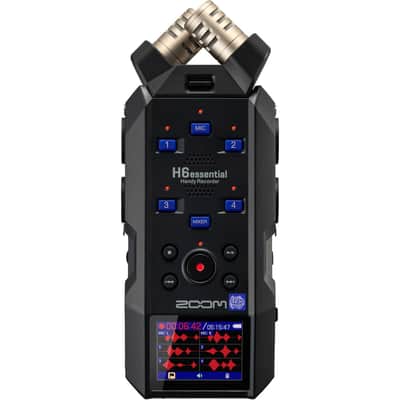 Zoom H6 essential 6-Track 32-Bit Float Portable Audio Recorder