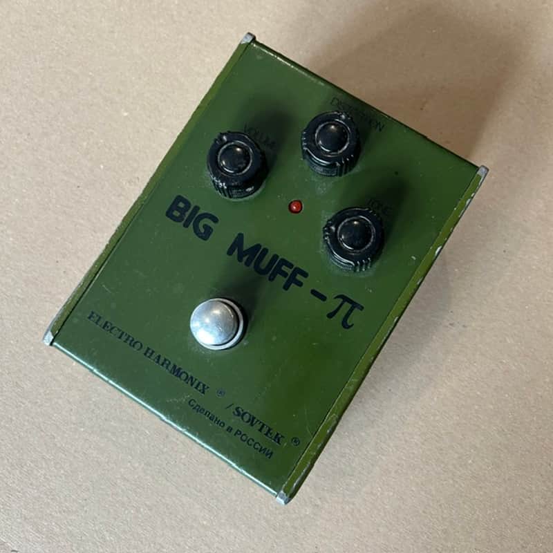 Electro-Harmonix Big Muff Pi V7 (Green Russian) 1994 - 2000 - Green image 1