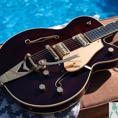 1992 Gretsch G6122S Country Classic I - Walnut Stain - Made in Japan - Pro Set Up w Perfect Frets/Action/Intonation image 9