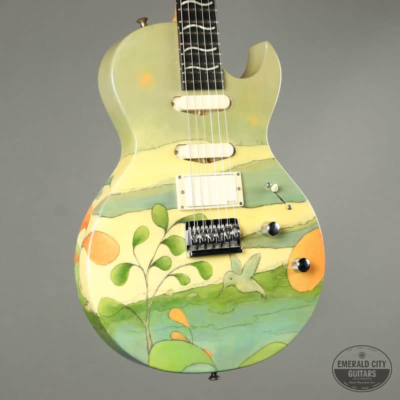 Custom Painted Guitar by Jim Stoccardo image 1