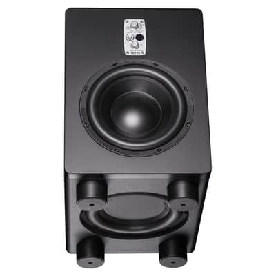 EVE Audio TS110 10-Inch Active Subwoofer with Passive Radiator, 28 to 300 Hz Frequency Range and 108 dB Maximum Sound Pressure Level image 3