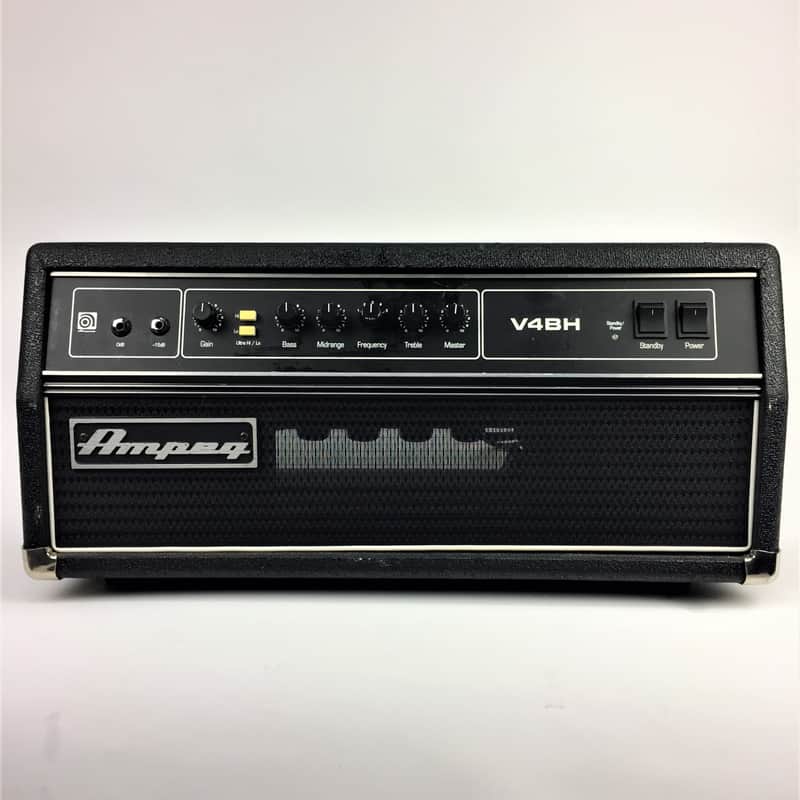 真空管ベースアンプヘッド Ampeg V4BH Ampeg V-4BH Classic Series 100-Watt Bass Amp Head Reissue | Reverb