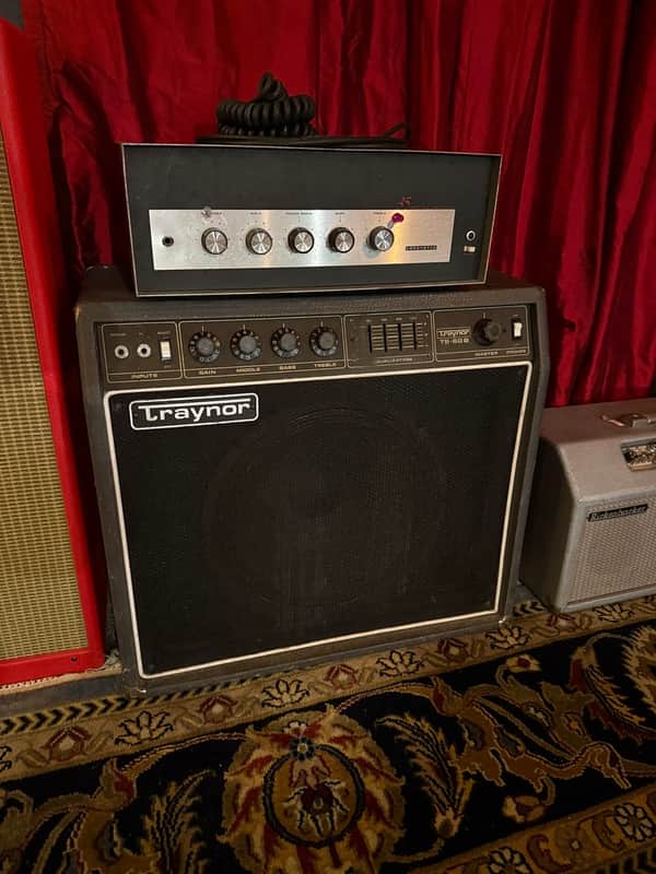 Traynor TS60B 1980s bass amp combo image 1