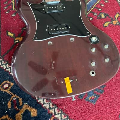 DAKO X Matsumoku (?) SG Aluminum Neck Project Guitar SG 1970s / 2022 - Natural / Poly (?) image 2