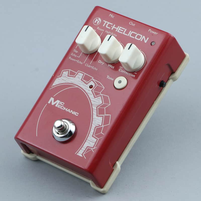 TC Helicon Mic Mechanic Vocal Effects Pedal P-30628 image 1