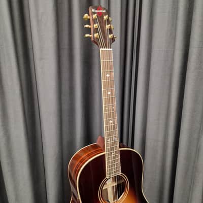 Homestead Guitars DS - Dreadnought Slope Shoulder - DS 2019 039 - Adirondack top AAA - Rosewood s/b image 3