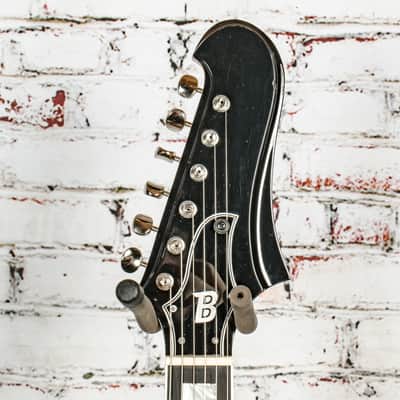 Bilt El Hombre Electric Guitar, Black w/ Lollar Jazzmaster Pickups & Case x7050 (USED) image 5