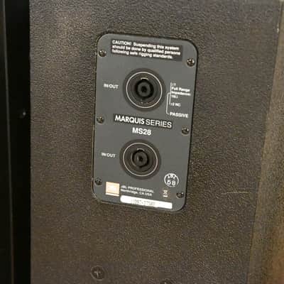 JBL MS28 Ultra Compact 2-Way Full Range Loudspeaker (PAIR) CG0107U image 7