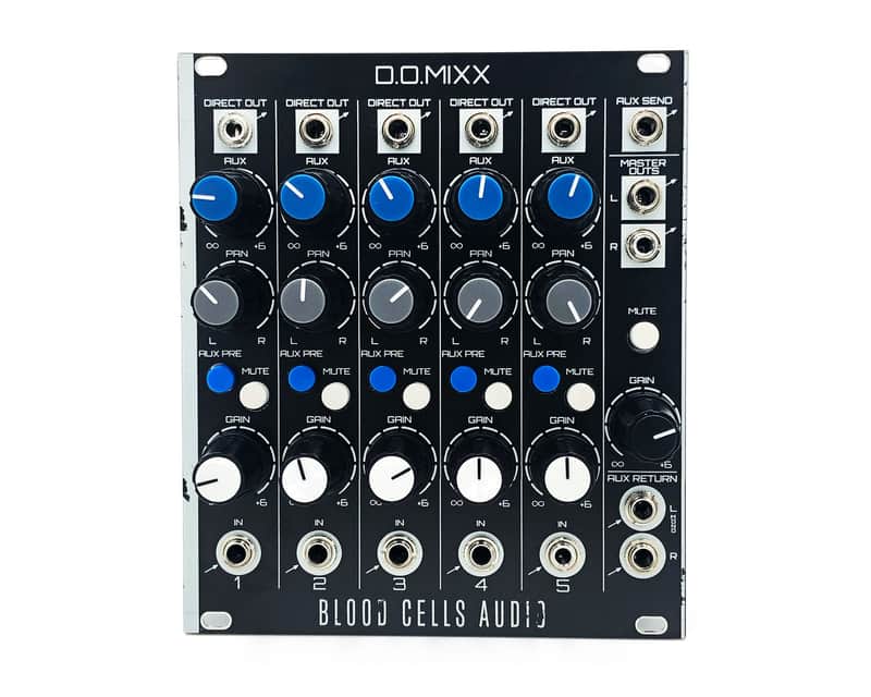Blood Cells Audio D.O.MIXX 5-channel Mono to Stereo Mixer with Direct Outputs image 1