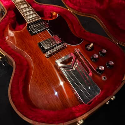 Gibson SG Standard '61 with Sideways Vibrola 2022 - Vintage Cherry image 1
