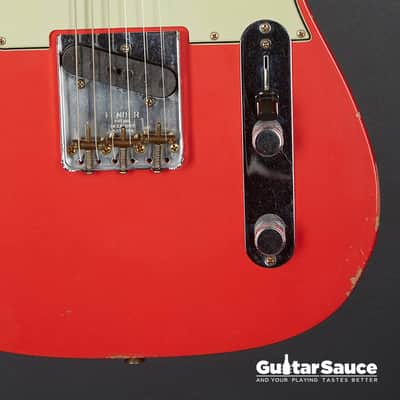 Fender Custom Shop 64 Telecaster Relic Fiesta Red 2024 (Cod.1516NG) image 4