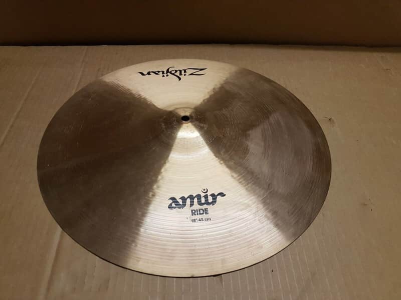80's AMIR by ZILDJIAN 18" RIDE CYMBAL image 1